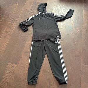 adidas matching windbreaker set